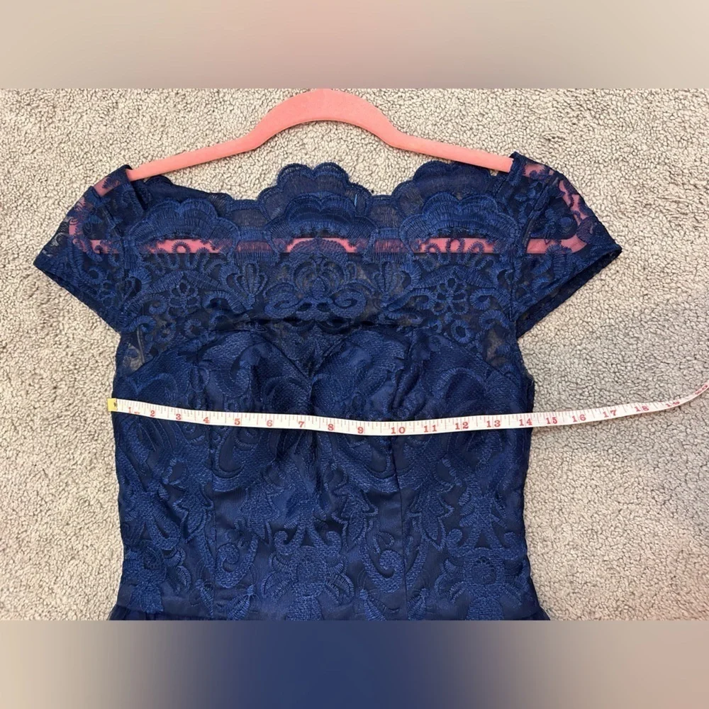 CAP SLEEVE BAROQUE STYLE TEA DRESS NEW - Picture 9 of 9